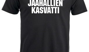 T-paita Jäähallien kasvatti logolla 