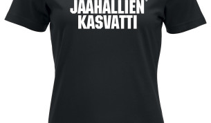 T-paita Jäähallien kasvatti logolla 